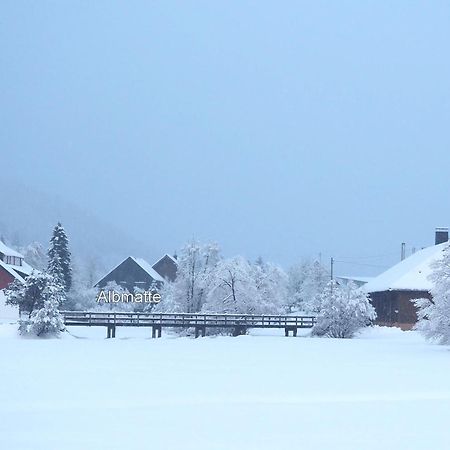 B1 Albmatte-Fewo Sauna, Hallenbad Aussenbecken Massagen Nebenan เมนเซนชวานด์ ภายนอก รูปภาพ